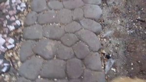 Вот что стало с дорожкой после зимы. Часть 2