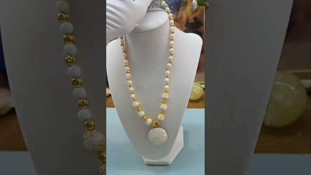 Моя работа, украшения с натуральными камнями.
