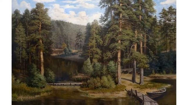 Великолепные лесные пейзажи художника Виталия Зайцева