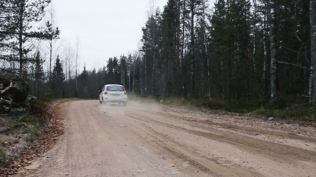 Лада Гранта Спорт, Лада Калина на раллийной трассе / Тест смотреть онлайн