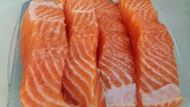 Жаренные палочки из форели в оригинальном маринаде