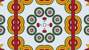 Русский народный орнамент 4. Бесплатный футаж. Зацикленное видео.
