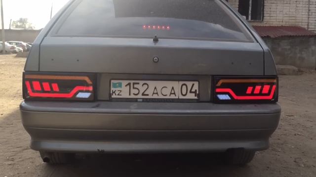 Задние фары Pro Sport "Х" - Lada 2114, 1,6 л, 2012 года тюнинг DRIVE2