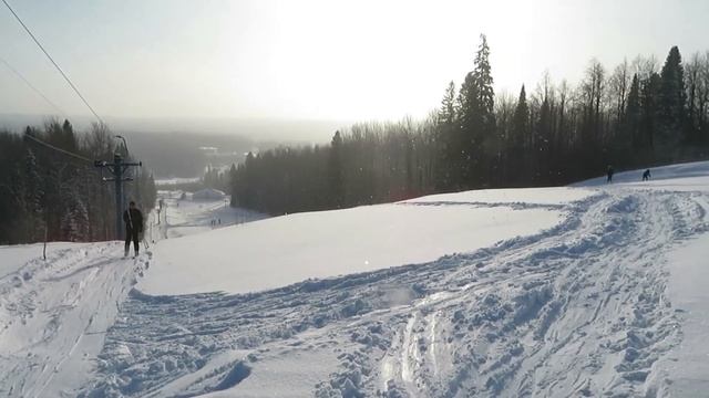 Горнолыжный комплекс в Гостином дворе (Березка) г. Лысьва. 09.02.2019 г. смотреть онлайн