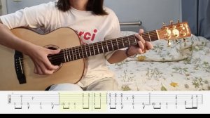 Marshmello x Jonas Brothers - Leave Before You Love Me | Fingerstyle TAB | Guitar tutorial