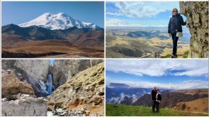 Путешествие в Кисловодск, Бермамыт, красивая дорога в Джилы-су, водопад Султан Каракая-Су, Пятигорск