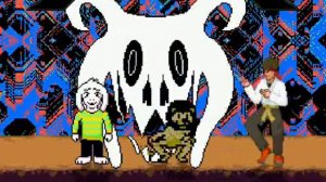 M.U.G.E.N:Asriel Summon Hyper Goner.