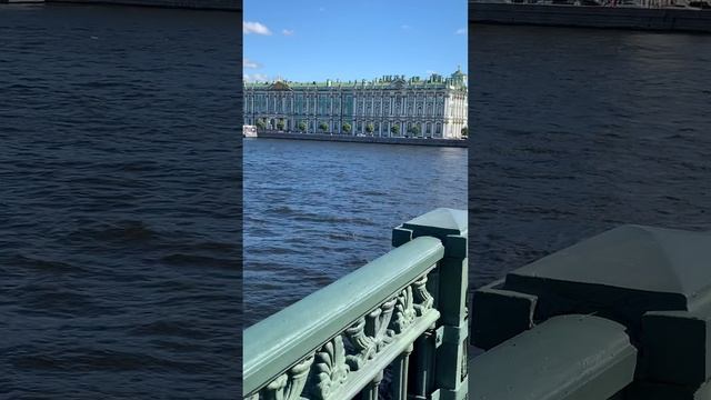 Дворцовый мост-часть 1!Видео уже на канале о Питере #блоггер #лайфстайлблог #лето #прогулка #красота