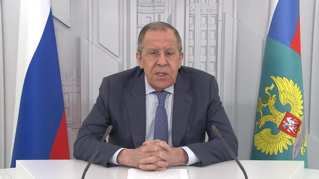 Видеообращение C.Лаврова к участникам VII Форума молодых дипломатов стран ОИС,  18 мая 2023 года