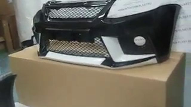 Гранта(цвет Черный трюфель+Белый) - передний бампер GTS,задний бампер Флагман,пороги Реванш. смотреть онлайн