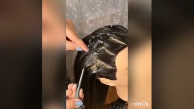 Плетение колоска на волосах из пяти прядей смотреть онлайн