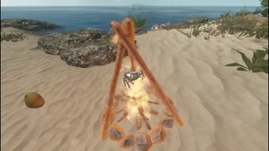 Как создать костер и приготовить краба в (Stranded Deep)