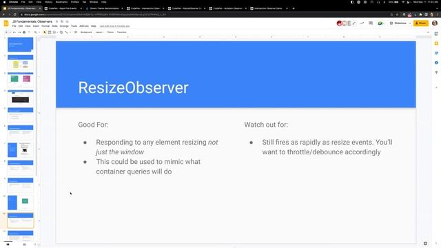 Javascript Fundamentals: Observers смотреть онлайн