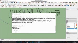 No Face created when importing to SketchUP from AutoCAD,  Solution