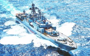 Корабли ВМФ России у берегов Индонезии «Комодо-2023»