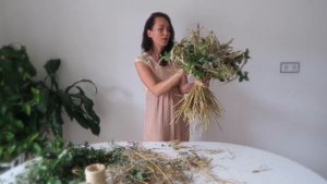 Летние аранжировки // флористика для начинающих