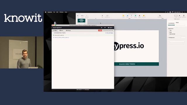 Smertefri frontend-testing med Cypress.io - Eirik Vågeskar