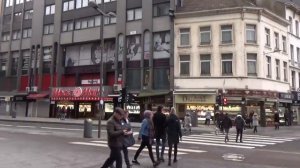 Belgium Antverpen. Рождество в городе Антверпен.