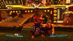 Street Fighter X Tekken Playthrough - Alisa and Guile