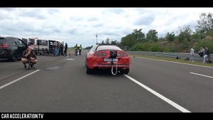 1500HP Toyota Supra MK4  2JZ Acceleration 0-335