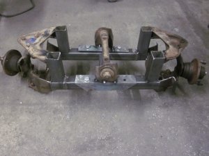 Передний мост минитрактора