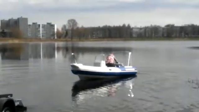 Первый спуск winboat 440 в Конаково смотреть онлайн