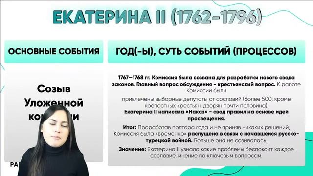 Правление Екатерины Великой. Часть 1 | История ОГЭ PARTA смотреть онлайн
