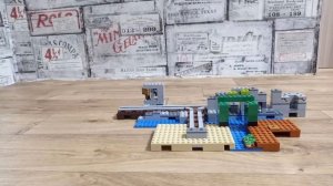 #293 Сборка LEGO Minecraft   Шахта Крипера