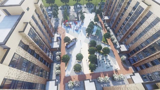 Анимационный ролик ЖК "МАНХЭТТЕН", г Актобе | Lumion смотреть онлайн