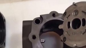 Cartridge style vane pump flow paths