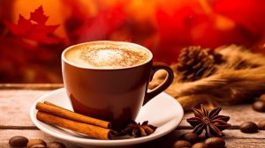 Elegant Jazz | Autumn Coffee Ambience with Smooth Piano Jazz Music to Work, Study, Relax