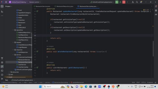 Build a Modern Full Stack Food Ordering Website | spring boot, react, tailwind, stripe payment