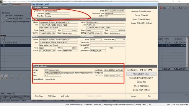 How to Generate E-Invoice & E-Way Bill Direct from EBase Software? смотреть онлайн
