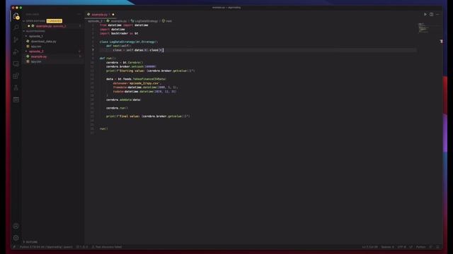 Algorithmic Trading using Backtrader and Python [Part 1]