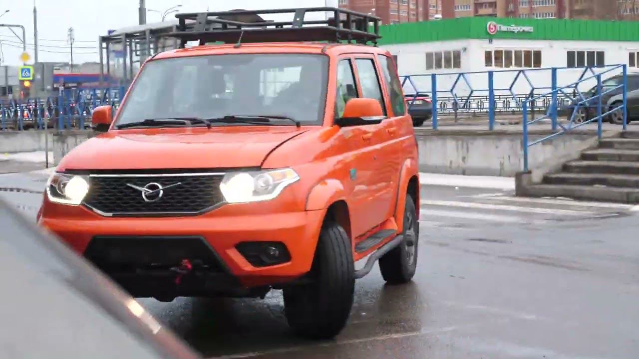 Разгрузка  прицепа из Кургана или зачем нужен УАЗ Патриот Экспедиция