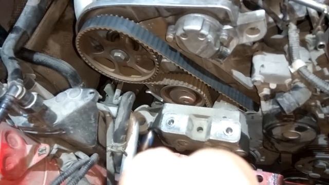 замена ГРМ SKODA Octavia 1.8 Турбо (AGU) смотреть онлайн