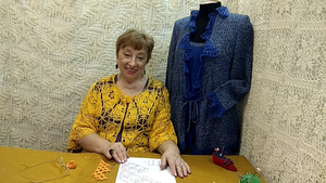 Жакет "Фантазия". Мастер-класс по вязанию крючком от О. С. Литвиной.