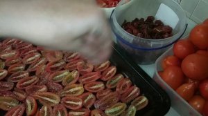 Вяленые помидоры на зиму! Простой и лёгкий в приготовлении рецепт! Заготовки. Консервация.