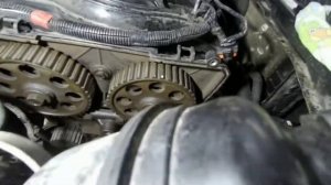 Диагностика Лады Приоры, обрыв ремня ГРМ. Diagnostics of Lada Priora, timing belt breakage.