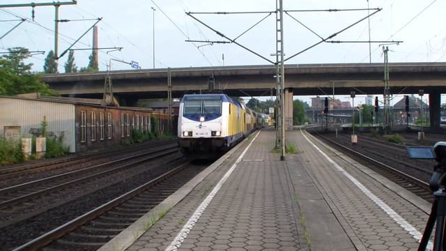 ► Metronom ME146-15 ELZE in Hamburg / Germany - Bombardier TRAXX P160 AC2 смотреть онлайн