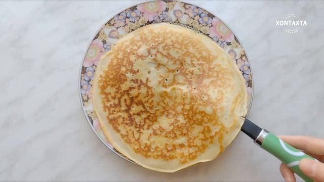 Домашние блины на молоке. Вкусно и быстро! Homemade pancakes in milk.Tasty and fast! /