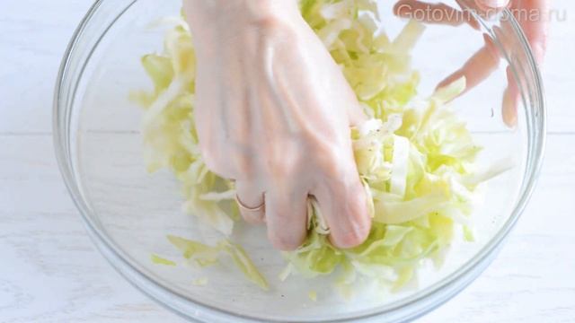 Салат из КАПУСТЫ с Тунцом БЕЗ Майонеза ❤️ Готовим Дома Салат из Свежей Капусты