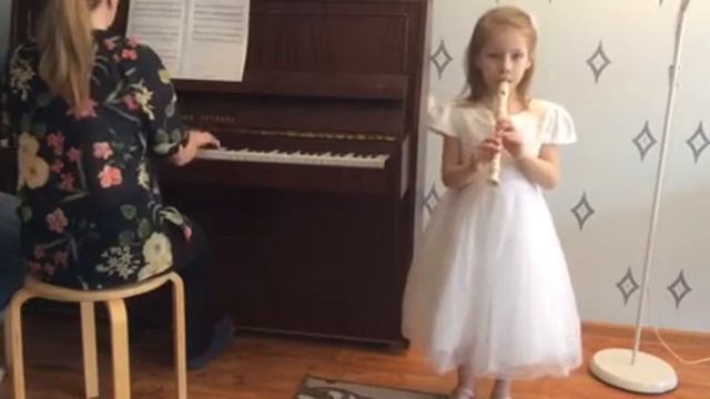 Шкурова Ульяна/ 6 лет/ флейта смотреть онлайн