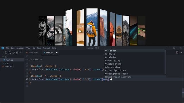 Создание красивого сайта с 3D эффектом волны (HTML + CSS)