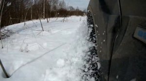 Comforser cf3000 по мокрому снегу. Оффроад. Шевинива. 1\2