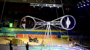 Колесо смерти. Цирк Демидовых. DEMIDOWS SHOW. Прокопьевск 2018