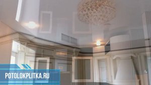 Установка натяжных потолков на кухне с вентиляцией и вытяжкой