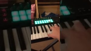 Rue Moyer. Jammin on the Novation Launchkey