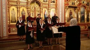 "Ты моя крепость, Господи".  А. Ведель.  Церковный хор храма вмч. Георгия Победоносца г. Краснодара