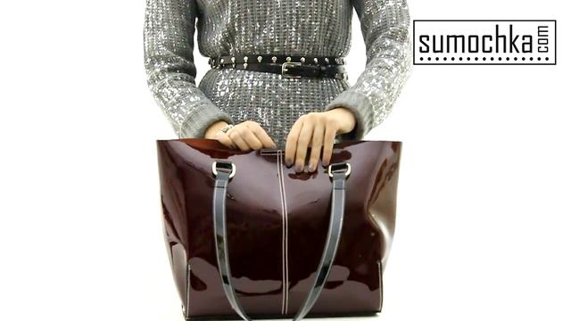 Сумка Vera Victoria Vito R3454 bordo смотреть онлайн